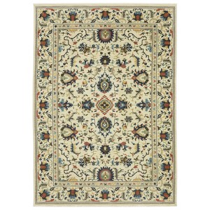 Oriental Weavers Francesca FR10A Ivory/ Multi Indoor Area Rug - 6'7" x 9'6" - 1 of 4