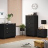 Manhattan Comfort 3pc Granville Narrow Chest with Dresser and Nightstand Bedroom Set - 2 of 4
