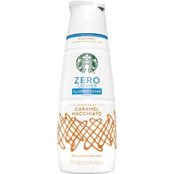 Starbucks Zero Sugar Caramel Macchiato Coffee Creamer - 28 fl oz