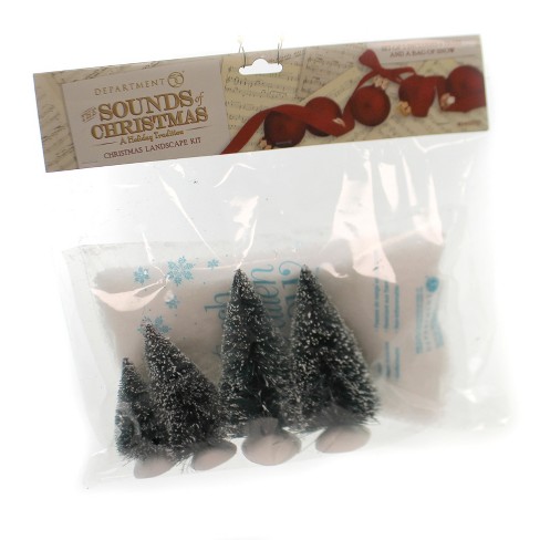 Department 56 Accessory 4.0 Inch Christmas Landscaping Set Sounds Christmas Set Of 5 Village Accessories - image 1 of 2