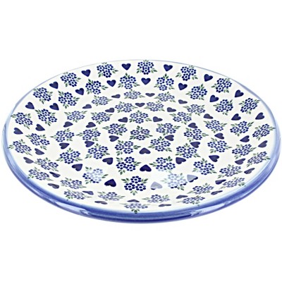 Blue Rose Polish Pottery A113 Andy Dinner Plate