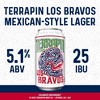 Terrapin Los Bravos Mexican Lager Beer - 6pk/12 fl oz Cans - 3 of 4