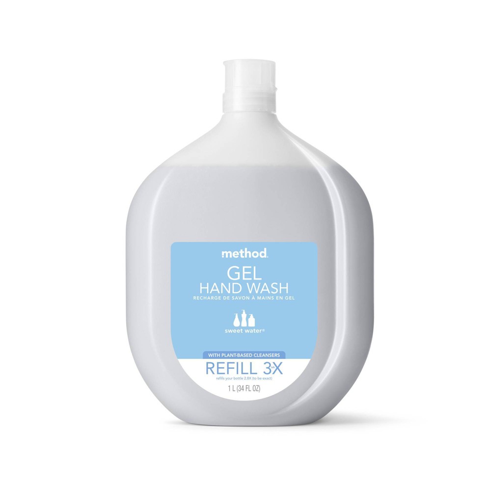 Photos - Shower Gel Method Gel Hand Soap Refill - Sweet Water - 34 fl oz 