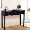 Tangkula 3-Drawer Console Table Hall table Side Table Desk Accent Table Entryway - 2 of 4