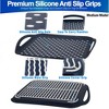 5 Star Super Deals Non Slip Serving Tray With Handles - Rubber Silicone Grip Anti Spill Plastic Food Carrying Tray - TV Dinner Tray - 4 of 4