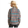 Women's Shacket Shirt Jacket - Rock & Roll Denim - 3 of 3