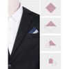 Elerevyo Men's Stripe Twill Textured Pocket Handkerchief - 3 of 4