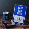 Pavilion Gift Company - Best Dad - 8" x 11.75" Tin Frame (Holds 6" x 4" Photo) - Single Image Frames - 3 of 4