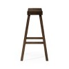 Maven Lane Vincent Backless Wooden Bar Height Bar Stool - 4 of 4