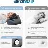Ear Piercing Pillow for Side Sleepers with Ear Hole Memory Foam Ear Pillows - 4 of 4