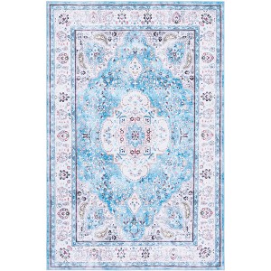 Martha Stewart Traditional MSRW136 Machine Washable Skid Resistant Power Loomed Indoor Rugs - 1 of 4