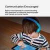 Belkin SoundForm Mini Kids Bluetooth Over-Ear Headphones, Built-in Microphone, Blue, AUD001BTBLV3 - 4 of 4