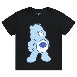 Ladies Care Bears Fashion Shirt - Ladies Classic Care Bears Front and Back Tee - Cheer Friend Funshine Good Luck Care Bears Tee - 1 of 4