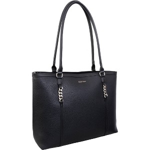 Ellen Tracy Pebble Grain Chain Tote Bag - 1 of 4