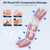 CINCOM Leg Massager with Compression, 3 in 1 Foot Calf & Thigh Massager for Circulation and Pain Relief - 3 of 4