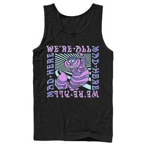 Men's Alice in Wonderland We're All Mad Here Trippy Tank Top - 1 of 4