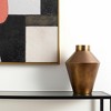 HomeRoots 13" Antiqued Bronze Metal Table Vase - 2 of 4