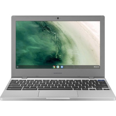 Samsung Chromebook 4 (2021 Model Without SD Slot) 11.6 Inch Intel UHD Graphics 600, Intel Celeron Processor N4020, 4GB, 16GB Wi-Fi - Platinum Titan (XE310XBA-KD1US)