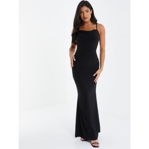 Black maxi shop dress target