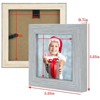 Golden State Art 6x6 Gray Wood Picture Frame 0.84 Inch Thickness - Pack of 16 - 4 of 4
