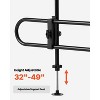 VEVOR Dog Car Barrier, Adjustable Universal-Fit Vehicle Pet Barrier for Cars, Easy to Install Dog Car Gate - Strong Metal Tubing Gate Divider,Black - 4 of 4