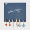 Fruit Fish and Tile Earring Set 3pc - Universal Thread™ Gold - 2 of 3