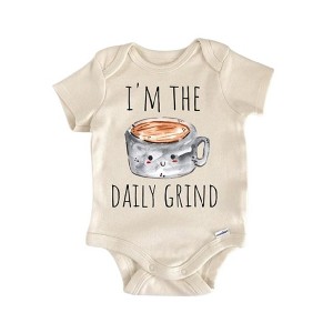 Coffee Latte Caffeine - Baby Boy Girl Clothes Infant Onesie® Funny Cute Newborn GS1 - 1 of 4