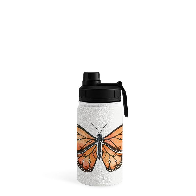 Avenie Monarch Butterfly Orange Water Bottle - Society6, 1 of 5