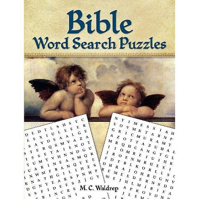 Bible Word Search Puzzles - by  M C Waldrep (Paperback)