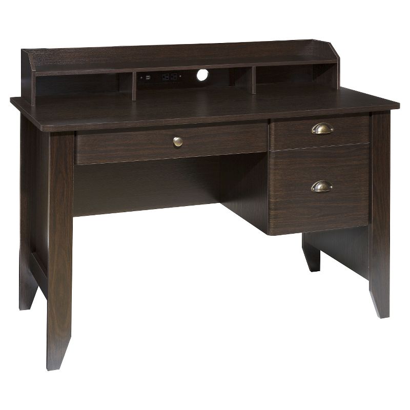 Executive Desk with Hutch USB And Charger Hub - OneSpace, 2 of 8