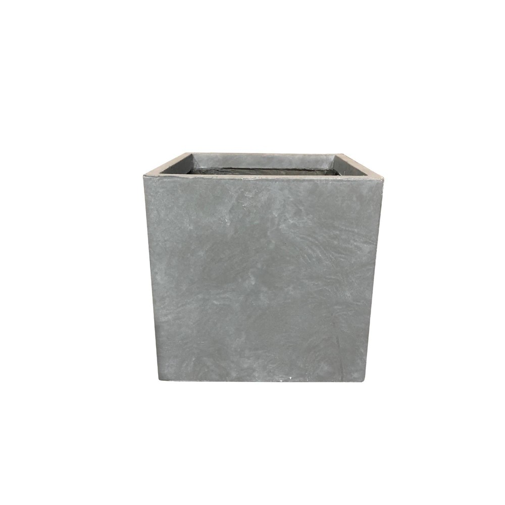 Photos - Flower Pot Rosemead Home & Garden, Inc. 10" Wide Kante Lightweight Modern Outdoor Con