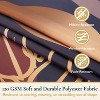 LunaLulinlk Shower Curtain with Hooks – Heavy-Duty Mold/Mildew-Resistant - 4 of 4