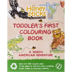 Toddler's First Coloring Book A North American Adventure - Honeysticks