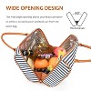 Women's Fashionable Insulated Lunch Bag with Leather Handle, Kids  Leakproof Lunch Cooler Tote, Reusable Lunch Box - Tirrinia - 2 of 4