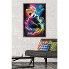 Trends International Wumples - Cosmic Neon Panda Framed Wall Poster Prints - 2 of 4