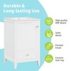TOBILI 20" Bathroom Vanity with Sink, Bathroom Cabinet with Soft Closing Door, Storage Rack and A Drawer, White - 3 of 4