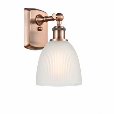 Castile - 1 Light Wall Sconce In Industrial Style-11 Inches Tall and 6 Inches Wide