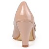 Journee Collection Womens Wendy-09-1 Round Toe High Block Heel Pumps - 3 of 4