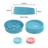 CuisinSmart 2 In 1 Slow Feeder Dog Bowls, Silicone Slow Feeder for Dogs & Puppies, Slow Eating, Modern Lick Mat Design, Reduces Gulping - 4 of 4