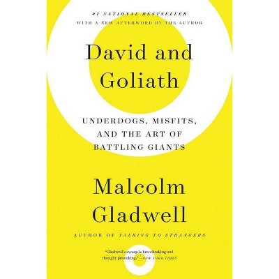 David and Goliath - Large Print by  Malcolm Gladwell (Hardcover)