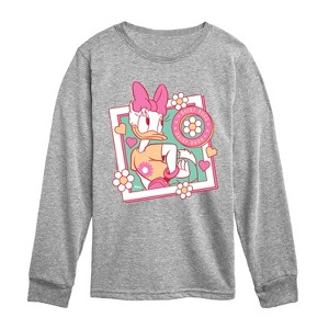 Boys' - Disney - Daisy Frame Long Sleeve Graphic T-Shirt - 1 of 3