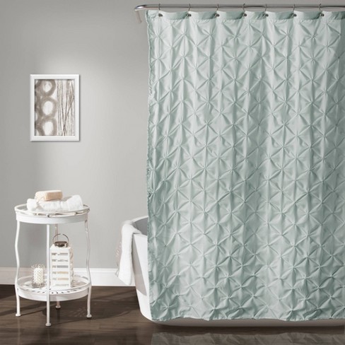 Lake Como Shower Curtain Blue Lush Dcor Target