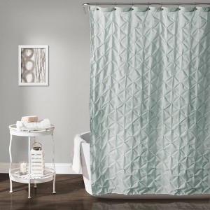 Lake Como Shower Curtain Blue - Lush Decor