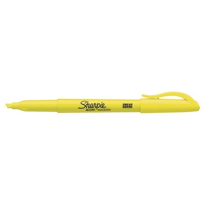 Sharpie Pocket Highlighters, Bold Tip, 2ct - Yellow