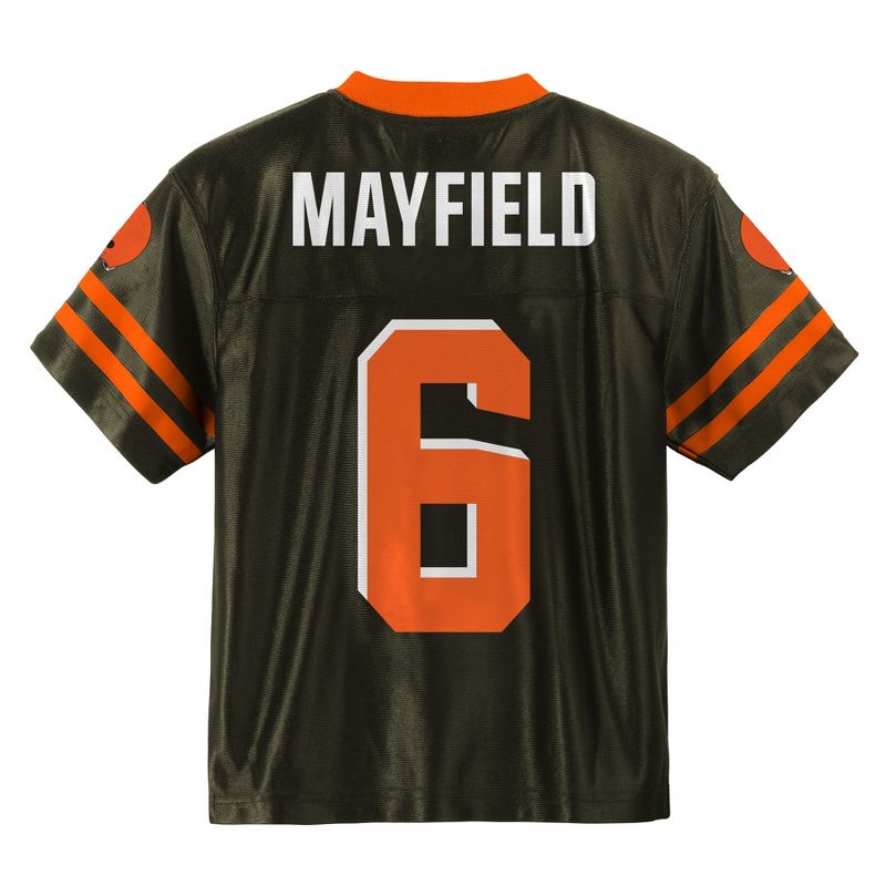 Cleveland Browns Toddler Player Jersey 3T, 3 of 4
