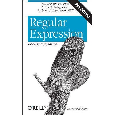 Regular Expression Pocket Reference - (Pocket Reference (O'Reilly)) 2nd Edition by  Tony Stubblebine (Paperback)