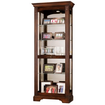 Howard Miller 680420 Howard Miller Ricardo Curio Cabinet 680420 Hampton Cherry