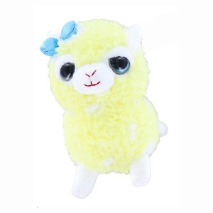 Kellytoy Cute and Cuddly 6 Inch Alpaca Plush | Light Yellow - 1 of 3