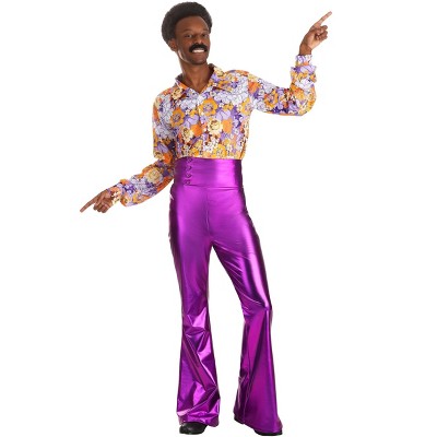 Halloweencostumes.com Mens Purple Power Disco Costume : Target