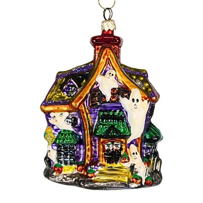 Christopher Radko Company 5.25 In Howl Manor Ornament Halloween Ghost Skull Tree Ornaments